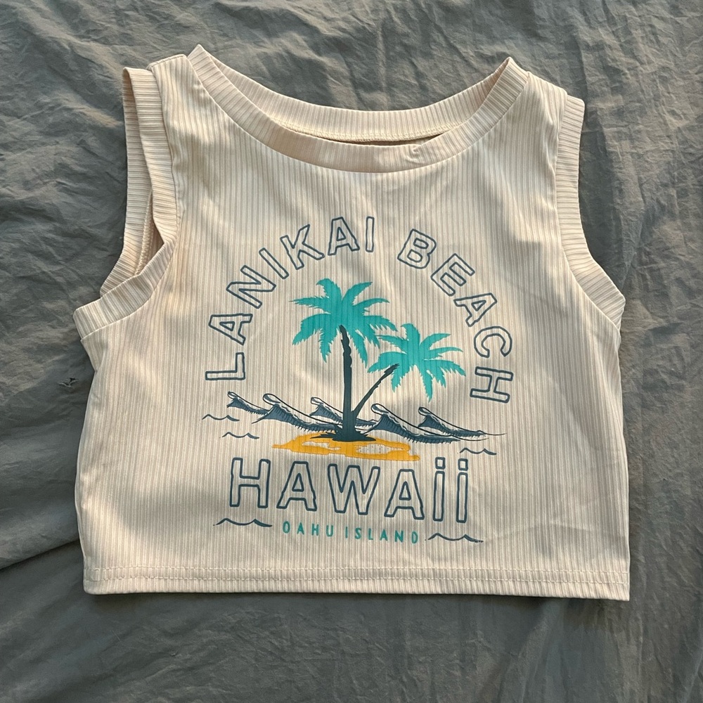 Hawaiian crop top